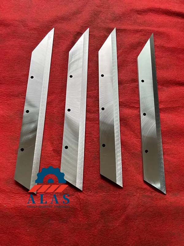 precision ground jumbo bag unloading knives edge