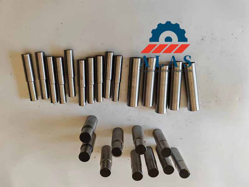 Quenched and tempered 42CrMo alloy steel central shafts and work pins delivering a core tensile strength over 1080 MPa