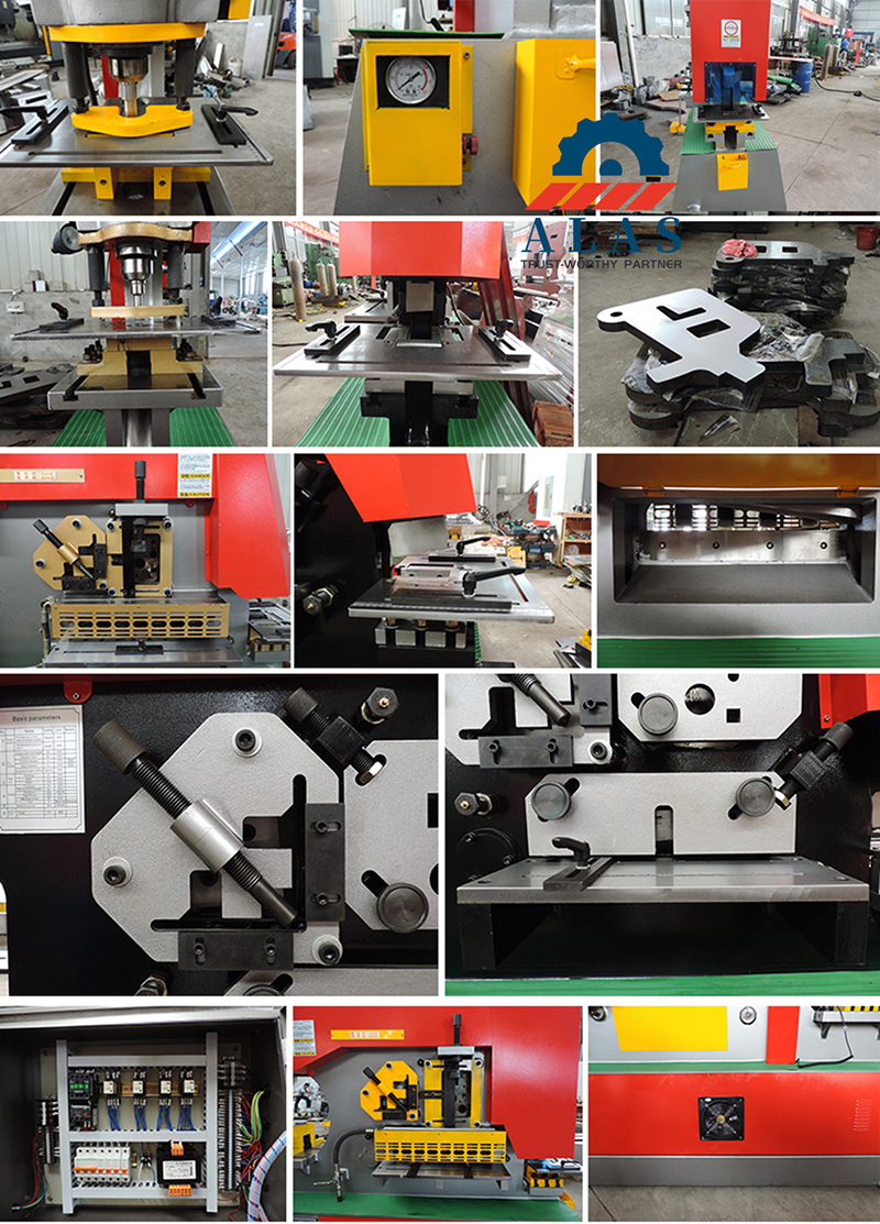 ALAS machinery ironworker tooling inspection and manual clearance calibration