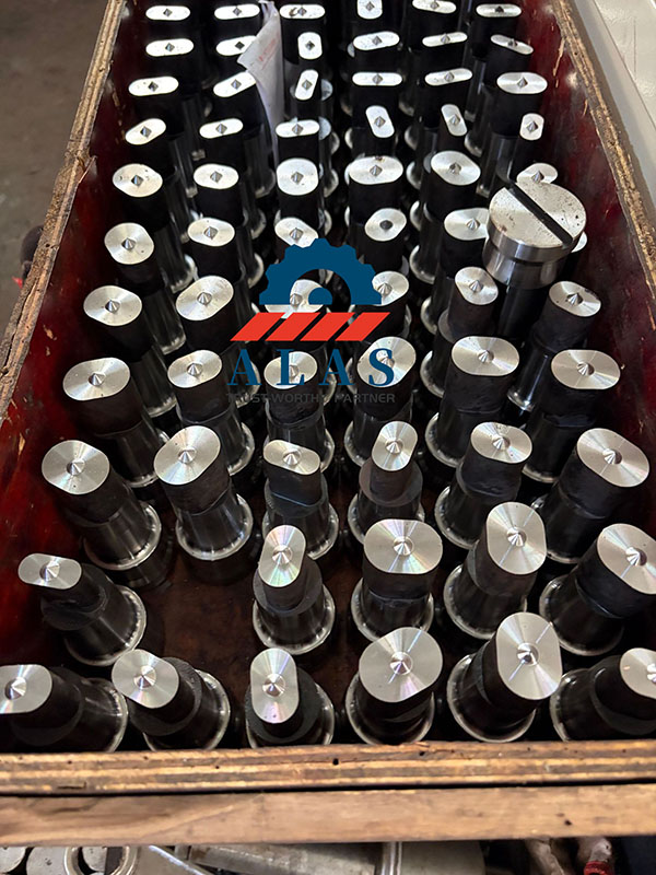Oblong and Slot Punching Tooling Stock Bulk inventory of standard oblong slot ironworker punches in stock at ALAS warehouse