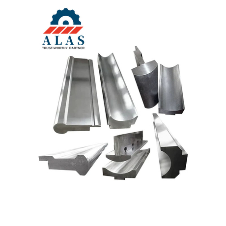 Premium 42CrMo interchangeable radius press brake dies set and circular punches for large arc sheet metal bending