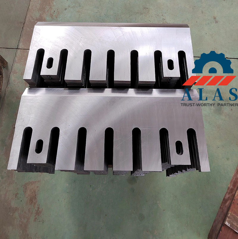 High-precision heavy-duty drum chipper counter knife comb blades by ALAS