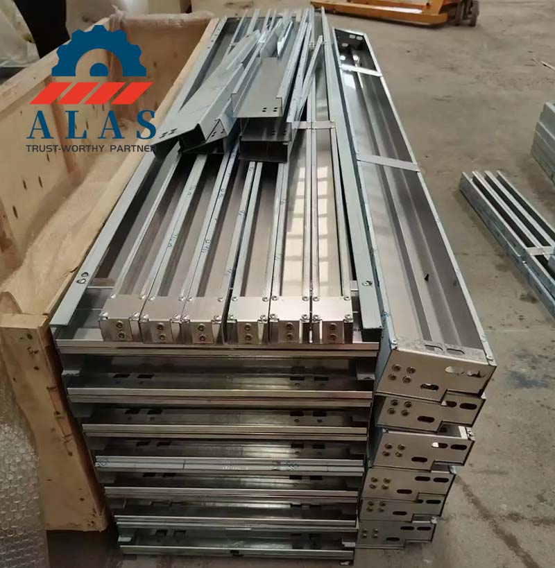 Perfect angle consistency and premium flattening quality on stacked long sheet metal bending parts by ALAS