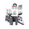 Complete replacement blade kit including primary knives, guide blocks, and piercing tips for hydraulic excavator shears