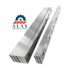High-impact guillotine shear knives made of 6CrW2Si and H13 tool steel grades
