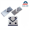 ALAS Heavy-Duty Ironworker V-Shape Notcher Blades for 90-Degree Corner Cutting