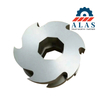 Customized 5-claw replacement dual shaft solid waste shredder blade with a precision wire-EDM hexagonal inner bore profile